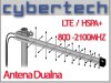 Antena dualna wielozakresowa LTE/HSPA+/GSM wtyk SMA